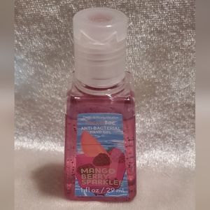 3/$15 Bath & Body Works Mango Berry Sparkler PocketBac Hand Gel Anti…